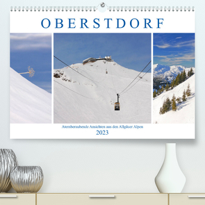 Oberstdorf. Atemberaubende Ansichten aus den Allgäuer Alpen (Premium, hochwertiger DIN A2 Wandkalender 2023, Kunstdruck in Hochglanz) von M. Laube,  Lucy