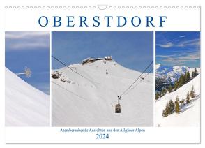 Oberstdorf. Atemberaubende Ansichten aus den Allgäuer Alpen (Wandkalender 2024 DIN A3 quer), CALVENDO Monatskalender von M. Laube,  Lucy