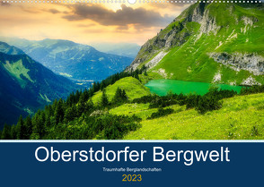 Oberstdorfer Bergwelt (Wandkalender 2023 DIN A2 quer) von Kleinfeld,  Thorsten