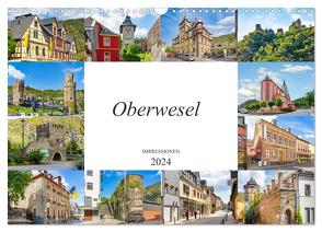 Oberwesel Impressionen (Wandkalender 2024 DIN A3 quer), CALVENDO Monatskalender von Meutzner,  Dirk