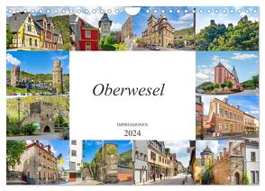 Oberwesel Impressionen (Wandkalender 2024 DIN A4 quer), CALVENDO Monatskalender von Meutzner,  Dirk