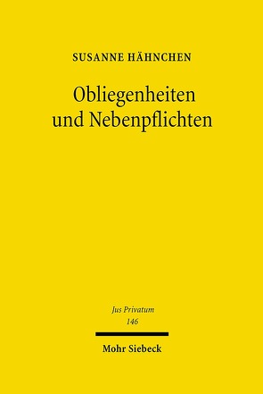 Obliegenheiten und Nebenpflichten von Hähnchen,  Susanne