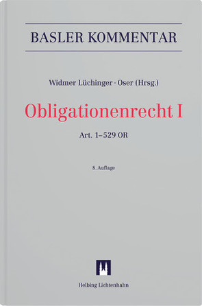 Obligationenrecht I von Ammann,  Caterina, Amstutz,  Marc, Bauer,  Christoph, Bauer,  Thomas, Costantini,  Renato, Däppen,  Robert K., Fasel,  Urs, Fellmann,  Walter, Fountoulakis,  Christiana, Gaberthüel,  Tino, Giger,  Hans, Girsberger,  Daniel, Gola,  Pascale, Graber,  Christoph, Hermann,  Johannes, Hilty,  Reto M., Honsell,  Heinrich, Huguenin (†),  Claire, Huwiler,  Bruno, Kessler,  Martin A, Koller,  Alfred, Koller,  Pius, Koller,  Thomas, Koller-Tumler,  Marlis, Leimgruber,  Stefan, Lenz,  Christian, Loacker,  Leander D., Maurenbrecher,  Benedikt, Meise,  Barbara, Morin,  Ariane, Mueller,  Andreas, Oser,  David, Pärli,  Kurt, Pestalozzi,  Christoph M., Peter,  Wolfgang, Pietruszak,  Thomas, Portmann,  Wolfgang, Roberto,  Vito, Rudolph,  Roger, Ruoss,  Reto Thomas, Schott,  Bertrand, Schroeter,  Ulrich, Schulin,  Hermann, Schwenzer,  Ingeborg, Staehelin,  Ernst, Studer,  Benno, Tschäni,  Rudolf, Vogt,  Annaïg, Vogt,  Nedim Peter, von Planta,  Andreas, Watter,  Rolf, Weber,  Roger, Widmer Lüchinger,  Corinne, Widmer,  Markus, Wiegand,  Wolfgang, Zellweger-Gutknecht,  Corinne, Zindel,  Gaudenz