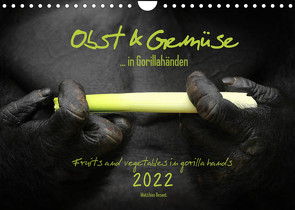 OBST & GEMÜSE in Gorillahänden (Wandkalender 2022 DIN A4 quer) von Besant,  Matthias