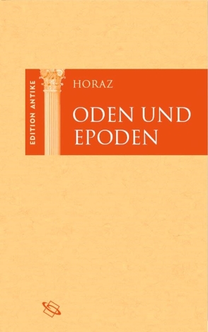 Oden und Epoden von Baier,  Thomas, Brodersen,  Kai, Horaz, Hose,  Martin, Richter,  Will, Weitz,  Friedemann