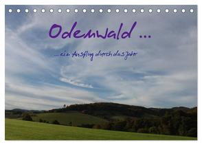 Odenwald … ein Ausflug durch das Jahr (Tischkalender 2024 DIN A5 quer), CALVENDO Monatskalender von Kropp,  Gert