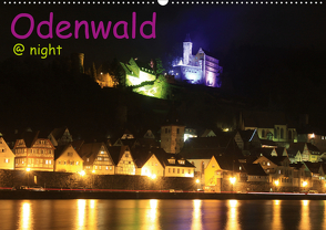 Odenwald @ night / Geburtstagskalender (Wandkalender 2021 DIN A2 quer) von Kropp,  Gert