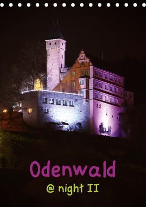 Odenwald @ night II (Tischkalender 2019 DIN A5 hoch) von Kropp,  Gert