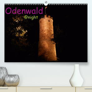 Odenwald @ night (Premium, hochwertiger DIN A2 Wandkalender 2020, Kunstdruck in Hochglanz) von Kropp,  Gert