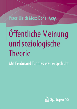 Öffentliche Meinung und soziologische Theorie von Merz-Benz,  Peter-Ulrich