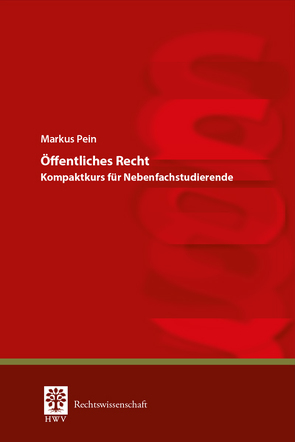 Öffentliches Recht von Pein,  Markus