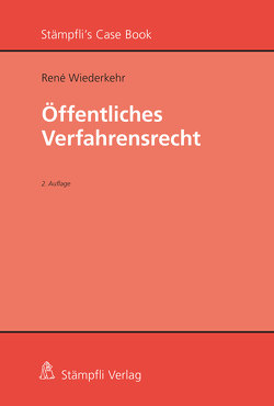 Öffentliches Verfahrensrecht von Wiederkehr,  René