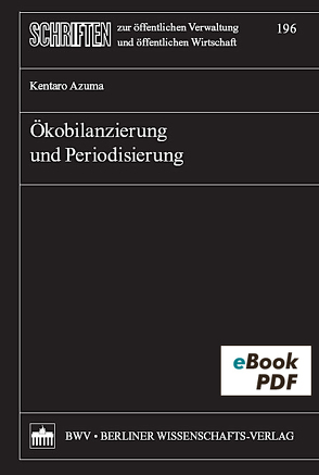 Ökobilanzierung und Periodisierung von Azuma,  Kentaro