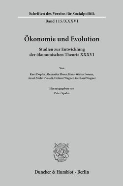 Ökonomie und Evolution. von Spahn,  Peter