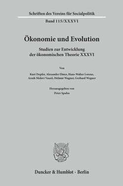Ökonomie und Evolution. von Spahn,  Peter