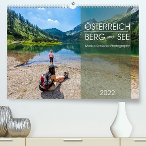 Österreich Berg und SeeAT-Version (Premium, hochwertiger DIN A2 Wandkalender 2022, Kunstdruck in Hochglanz) von Schieder,  Markus