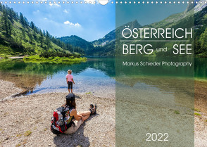 Österreich Berg und SeeAT-Version (Wandkalender 2022 DIN A3 quer) von Schieder,  Markus