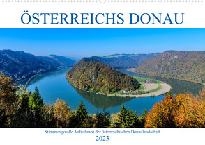 Österreichs DonauAT-Version (Wandkalender 2023 DIN A2 quer) von Simlinger,  Wolfgang