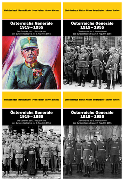 Österreichs Generäle 1919–1955 von Frech,  Christian, Pichler,  Markus, Steiner,  Peter, Vlachos,  Iakovos