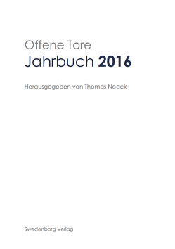 Offene Tore Jahrbuch 2016 von Noack,  Thomas