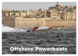 Offshore Powerboats (Tischkalender 2024 DIN A5 quer), CALVENDO Monatskalender von Sieveke,  Sven