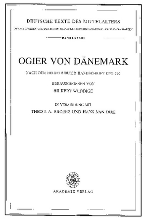 Ogier von Dänemark von Weddige,  Hilkert