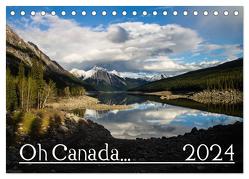 Oh Canada… 2024 (Tischkalender 2024 DIN A5 quer), CALVENDO Monatskalender von Grieshober,  Andy