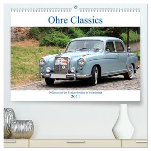 Ohre Classics – Oldtimer auf der Schlossdomäne in Wolmirstedt (hochwertiger Premium Wandkalender 2024 DIN A2 quer), Kunstdruck in Hochglanz von Bussenius,  Beate