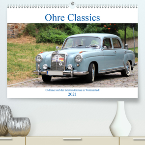 Ohre Classics – Oldtimer auf der Schlossdomäne in Wolmirstedt (Premium, hochwertiger DIN A2 Wandkalender 2021, Kunstdruck in Hochglanz) von Bussenius,  Beate