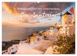 Oia Santorini – Bilderbuch-Dorf von Griechenland (Wandkalender 2024 DIN A2 quer), CALVENDO Monatskalender von und Elisabeth Jastram,  Thomas