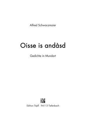 Oisse is andàsd von Meyer,  Franz, Schwarzmaier,  Alfred