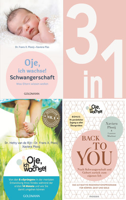 Oje, ich wachse!: Schwangerschaft / 8 Sprünge / Back to you (3in1 Bundle) von Brams,  Regine, Kuhn,  Wibke, Mischner,  Laurens, Plooij,  Frans X., Plooij,  Xaviera, Schweikart,  Eva, van de Rijt,  Hetty, Wit,  Peter de, Witjes,  Kordula