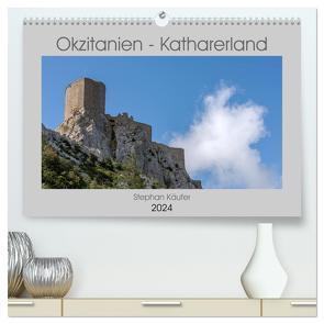 Okzitanien – Katharerland (hochwertiger Premium Wandkalender 2024 DIN A2 quer), Kunstdruck in Hochglanz von Käufer,  Stephan