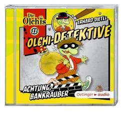 Olchi-Detektive 11 – Achtung, Bankräuber! (CD) von Bach,  Patrick, Dietl,  Erhard, Frass,  Wolf, Gustavus,  Frank, Iland-Olschewski,  Barbara, Langer,  Markus, Pappert,  Christine, Weis,  Peter