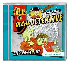 Olchi-Detektive 13 – Die große Flut (CD) von Bach,  Patrick, Dietl,  Erhard, Frass,  Wolf, Gustavus,  Frank, Iland-Olschewski,  Barbara, Langer,  Markus, Pappert,  Christine, Weis,  Peter