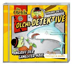 Olchi-Detektive 15 – Angriff der Gangster-Haie CD von Arteaga,  Birgit, Bach,  Patrick, Dietl,  Erhard, Dittrich,  Benjamin, Gustavus,  Frank, Iland-Olschewski,  Barbara, Kirchberger,  Stephanie, Langer,  Markus, Michaelis,  Eva, Möller,  Kai, Pappert,  Christine, Weis,  Peter, Wendland,  Jens