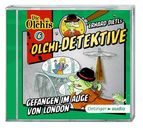 Olchi-Detektive 6  Gefangen im Auge von London(CD) von Bach,  Patrick, Dietl,  Erhard, Frass,  Wolf, Gustavus,  Frank, Iland-Olschewski,  Barbara, Langer,  Markus, Weis,  Peter, Werfel,  Pia