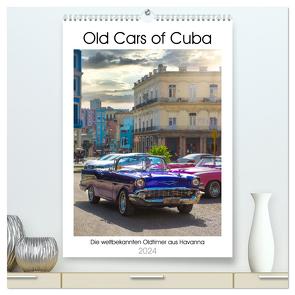 Old Cars of Cuba (hochwertiger Premium Wandkalender 2024 DIN A2 hoch), Kunstdruck in Hochglanz von Schröder Photography,  Stefan