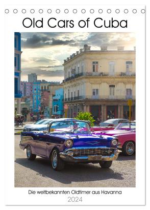 Old Cars of Cuba (Tischkalender 2024 DIN A5 hoch), CALVENDO Monatskalender von Schröder Photography,  Stefan