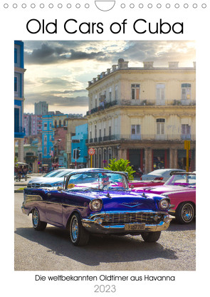 Old Cars of Cuba (Wandkalender 2023 DIN A4 hoch) von Schröder Photography,  Stefan