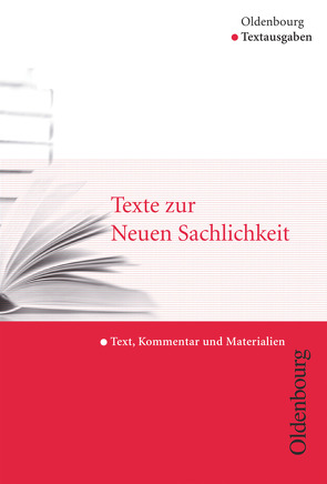 Oldenbourg Textausgaben – Texte, Kommentar und Materialien von Reinhardt-Becker,  Elke