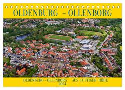 OLDENBURG OLLENBORG (Tischkalender 2024 DIN A5 quer), CALVENDO Monatskalender von BRA- Ostseefotograf ROLF BRAUN,  RO-