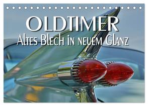 Oldtimer – Altes Blech in neuem Glanz (Tischkalender 2024 DIN A5 quer), CALVENDO Monatskalender von Bartruff,  Thomas