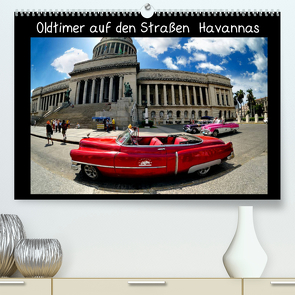 Oldtimer auf den Straßen Havannas (Premium, hochwertiger DIN A2 Wandkalender 2022, Kunstdruck in Hochglanz) von Ruttloff,  Klaus