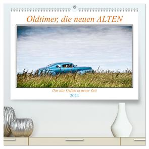 Oldtimer, die neuen ALTEN (hochwertiger Premium Wandkalender 2024 DIN A2 quer), Kunstdruck in Hochglanz von Gödecke,  Dieter