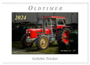 Oldtimer – geliebte Trecker (Wandkalender 2024 DIN A3 quer), CALVENDO Monatskalender von Roder,  Peter