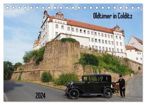 Oldtimer in Colditz (Tischkalender 2024 DIN A5 quer), CALVENDO Monatskalender von Seidel,  Thilo