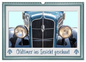 Oldtimer ins Gesicht geschaut (Wandkalender 2024 DIN A3 quer), CALVENDO Monatskalender von Gödecke,  Dieter