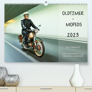 Oldtimer Mopeds – fotografiert von Michael Allmaier (Premium, hochwertiger DIN A2 Wandkalender 2023, Kunstdruck in Hochglanz) von Allmaier,  Michael