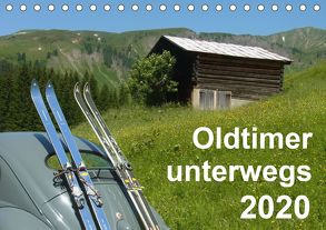 Oldtimer unterwegs – Mobile Raritäten auf Tour (Tischkalender 2020 DIN A5 quer) von freshmademedia